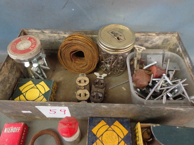 Bin of Garage Items