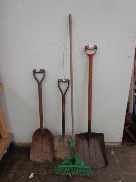 Shovels and Rake