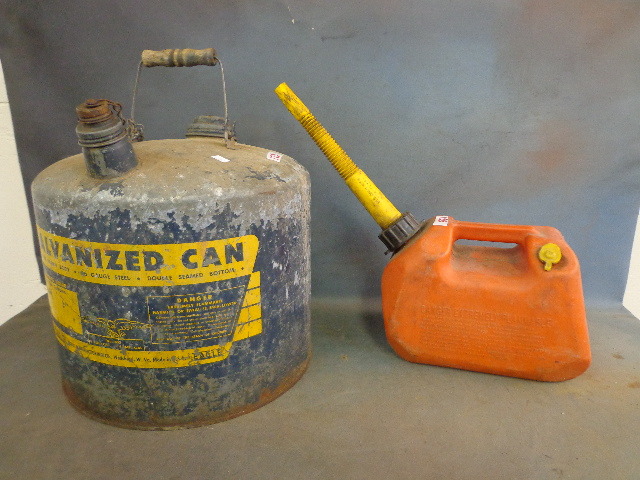 Galvanized Can