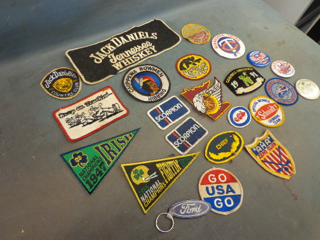 Old Patches and Buttons
