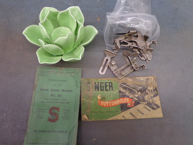 Candle Holder Singer Sewing Machine Items