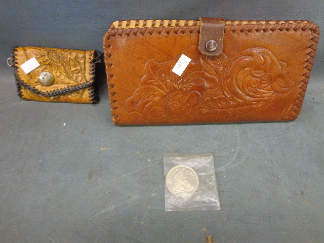 Leather Bilfold And Coin