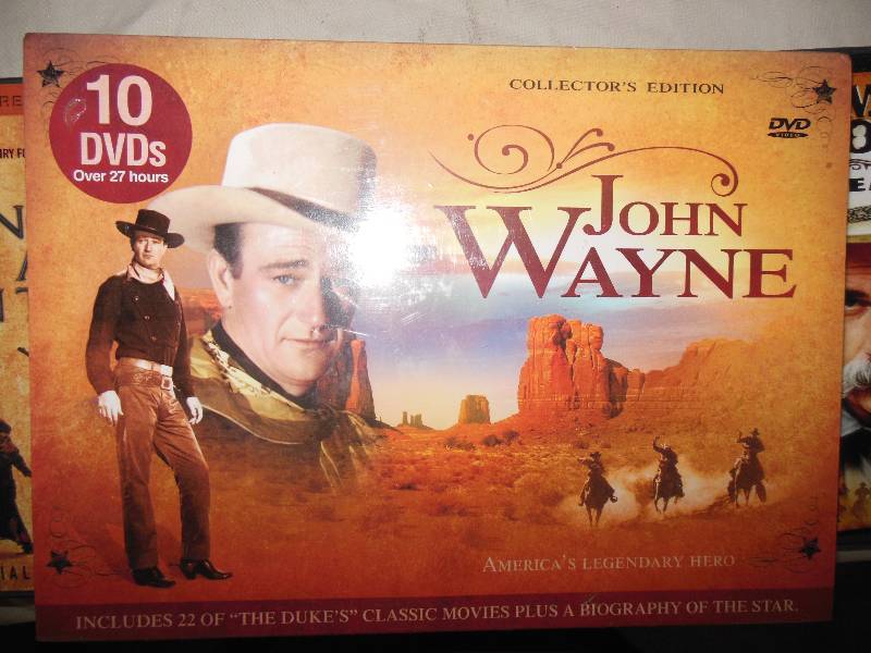 John Wayne Collectors Edition DVDs