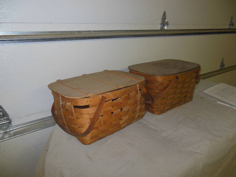 Wooden Picnic Baskets