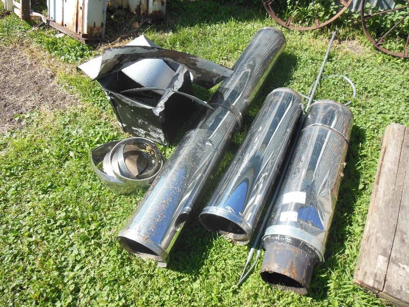 Stainless insulated stovepipe