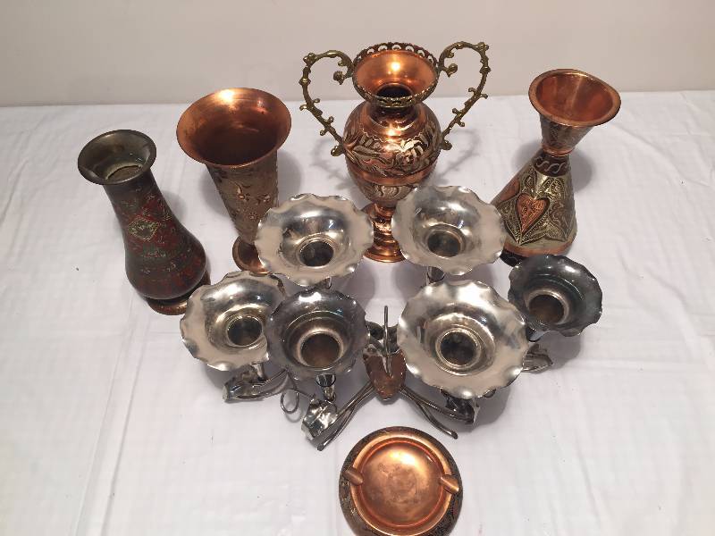 VASES AND CANDLE HOLDERS