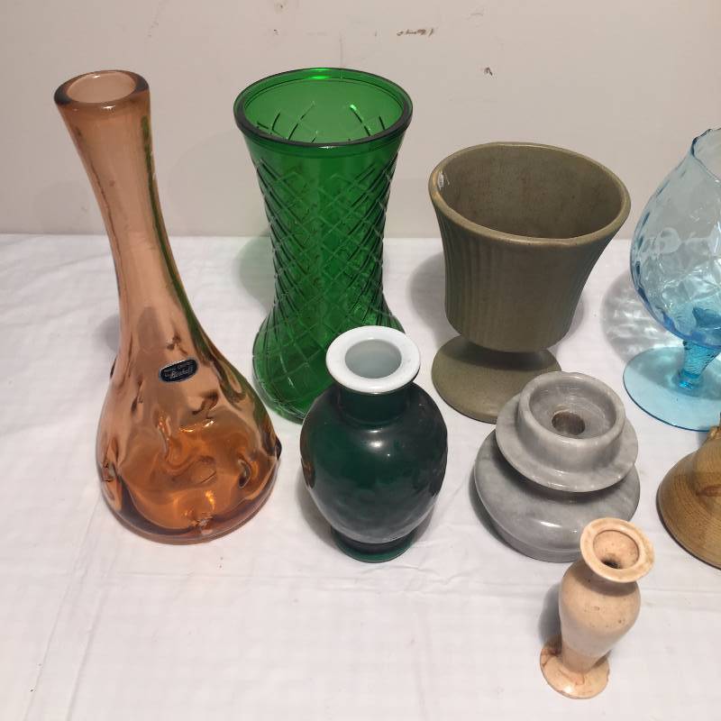 VARIETY OF VASES