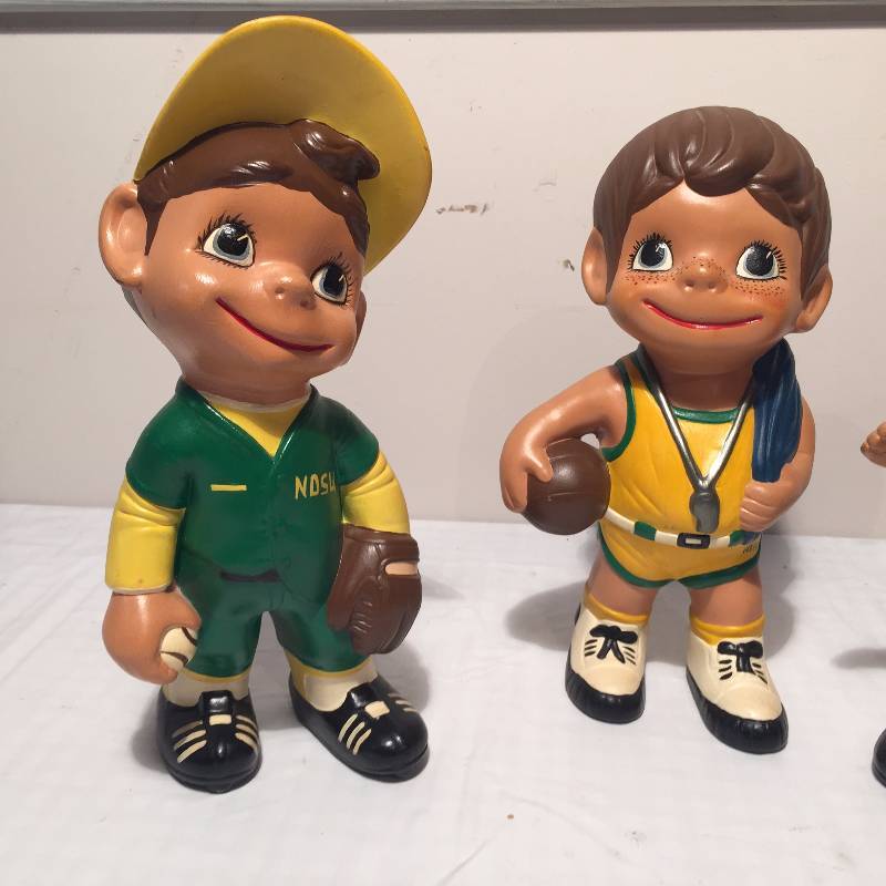 NDSU CERAMIC FIGURINES