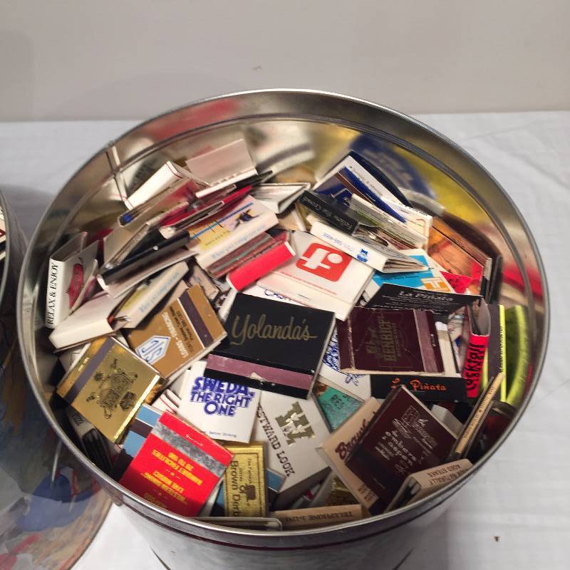 CANISTERS OF MATCHES