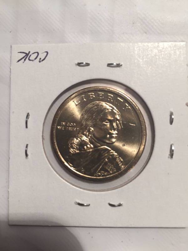 2011-P BU WAMPANOAG TREATY DOLLAR