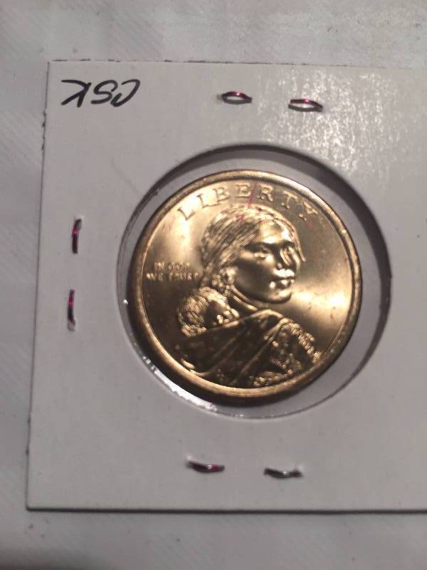 2015-P BU MOHAWK HIGH IRON WORKERS DOLLAR