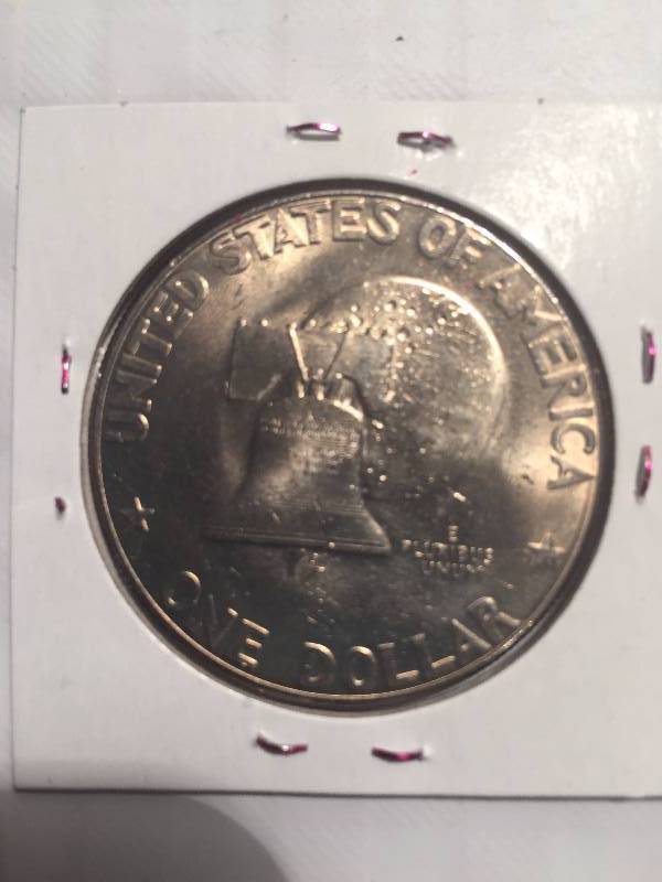 1976-D BU VARIETY 1 IKE DOLLAR