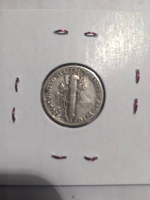 1945 MERCURY DIME