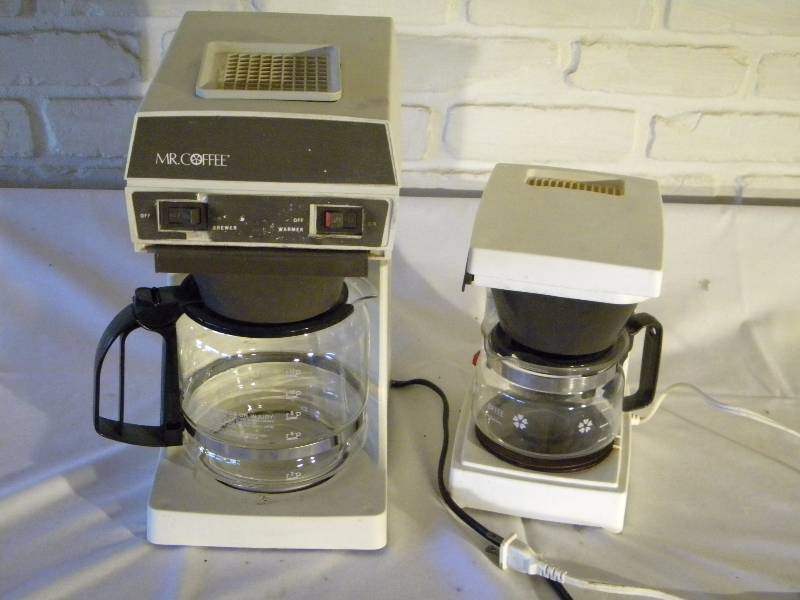 lot 47 image: Two Mr Coffee coffee makers