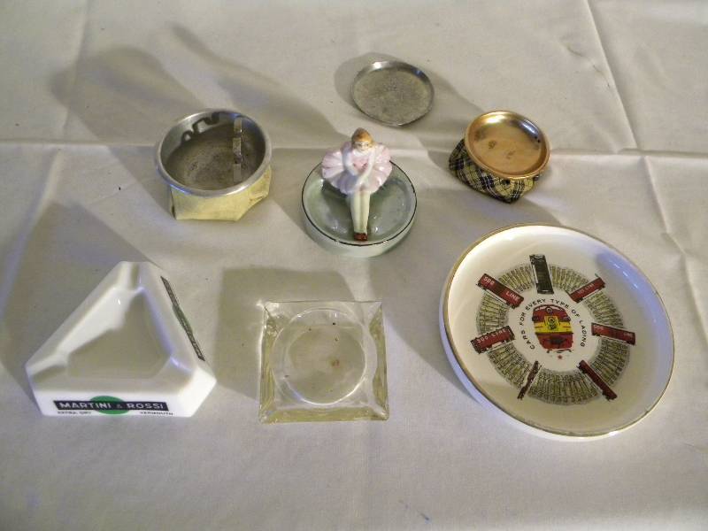 lot 56 image: Vintage Ashtrays