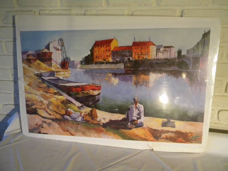 lot 87 image: Mediterranean Landscape Print