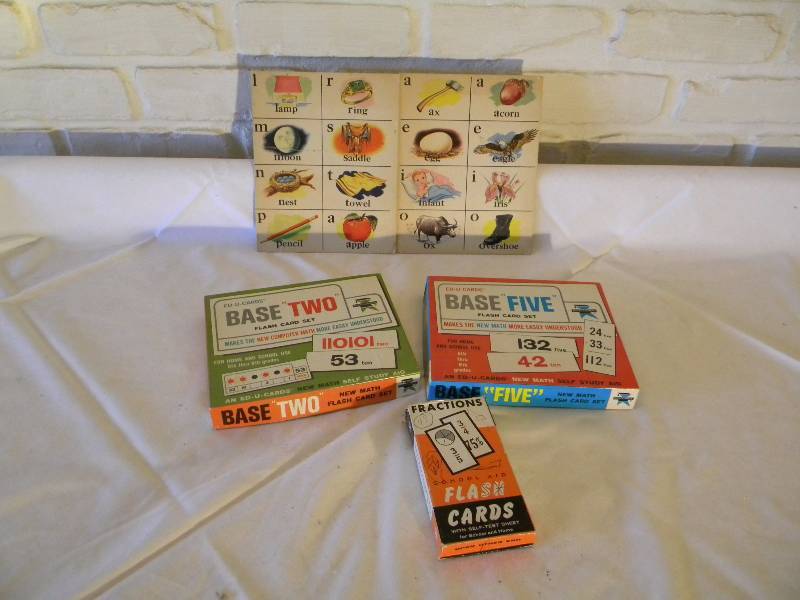 lot 88 image: Vintage Educational Game Lot