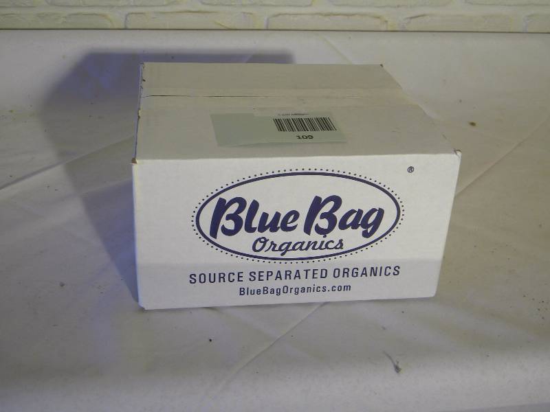 lot 109 image: Blue Bag Biodegradable Garbage Bags NIB