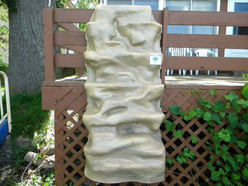 lot 136 image: Plastic Climbing Wall