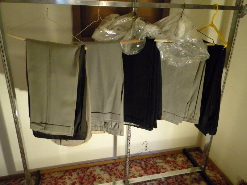 lot 160 image: Vintage Mens Dress Slacks Lot