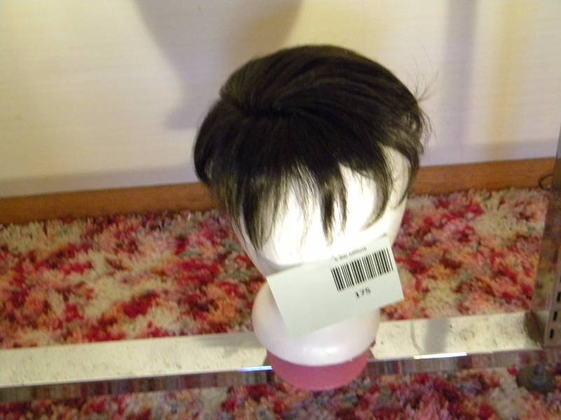 lot 175 image: Toupee on Styrofoam Head