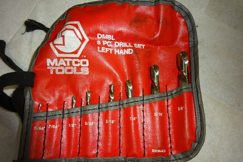 lot 50 image: Matco Left Handed Drill Set