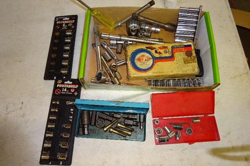 lot 73 image: Misc. Sockets and Ratchets