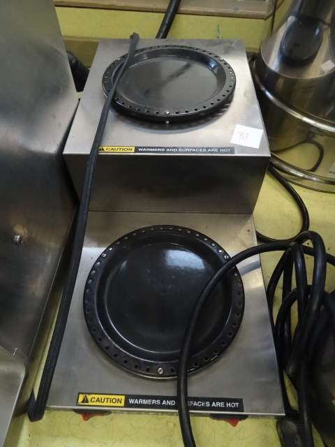 lot 82 image: Double Coffee Warmer
