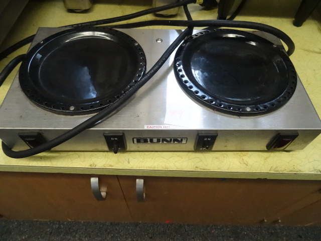 lot 89 image: Double Coffee Warmer