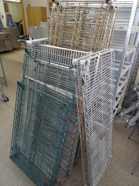 lot 156 image: Wire Shelves