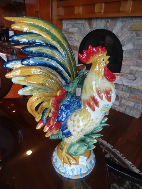 Ceramic Rooster