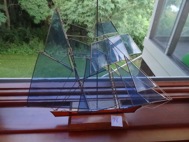 Stained Glass Ship