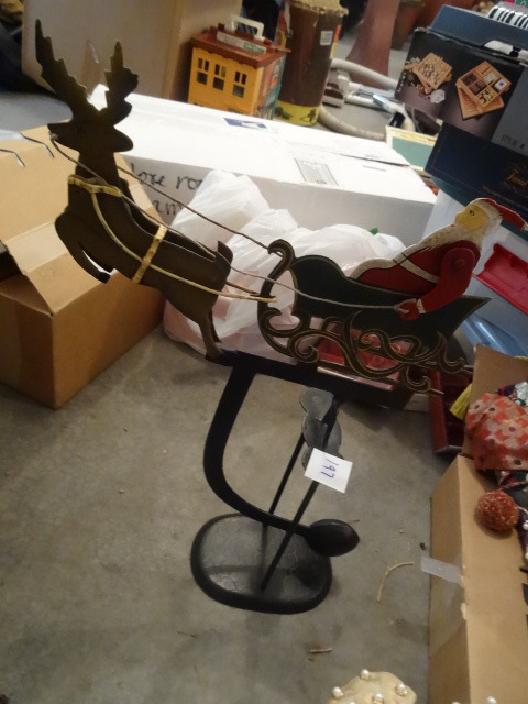 Rocking Santa in Sleigh