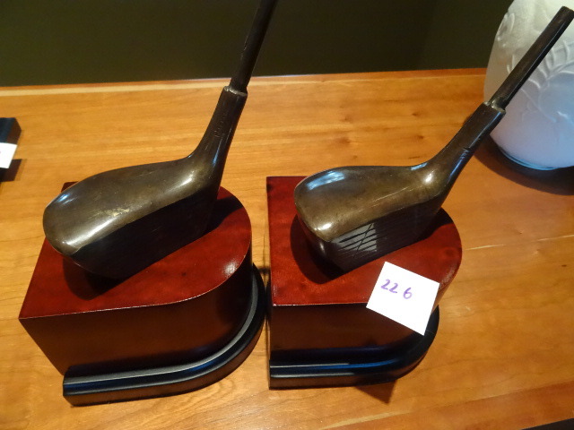 Golf Club Book Ends