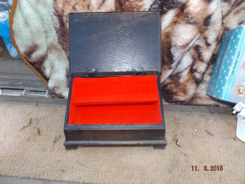 black storage box