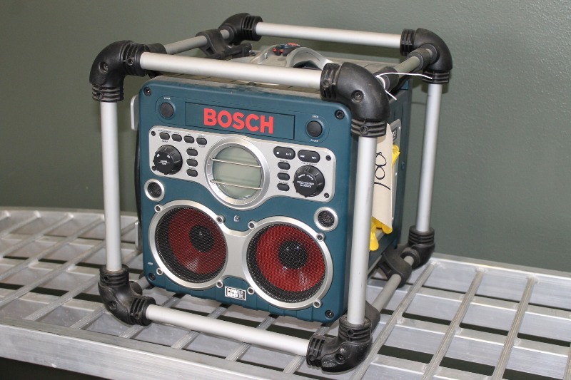Bosch Worksite Radio and Power Box