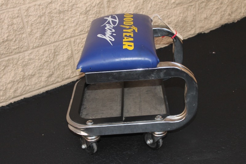Rolling Garage Seat