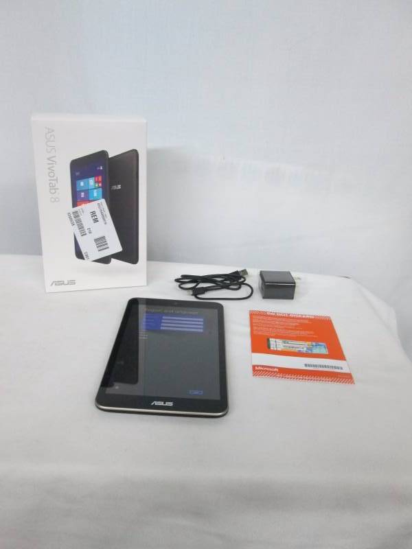 lot 14 image: Asus 8 32GB Windows 8.1 Tablet - Black