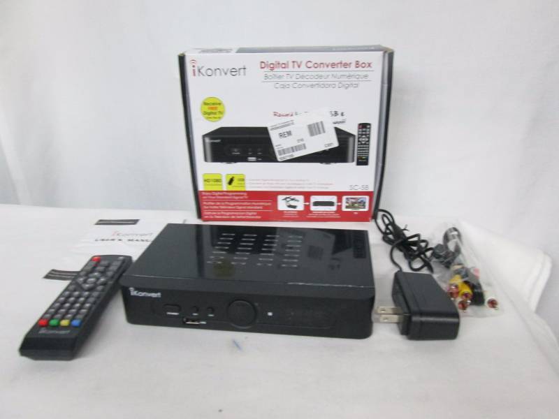 lot 55 image: iKonvert TV Converter Box
