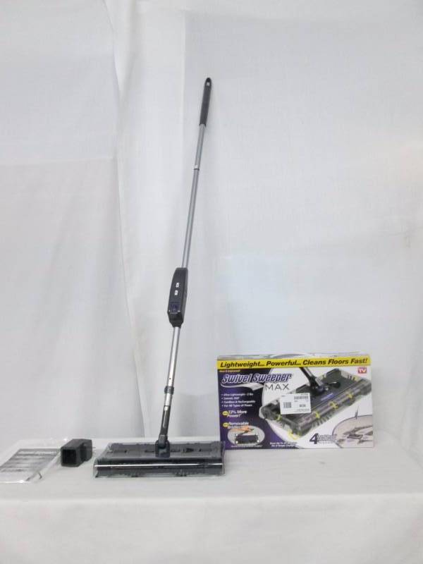 lot 71 image: Cordless Swivel Floor Sweeper