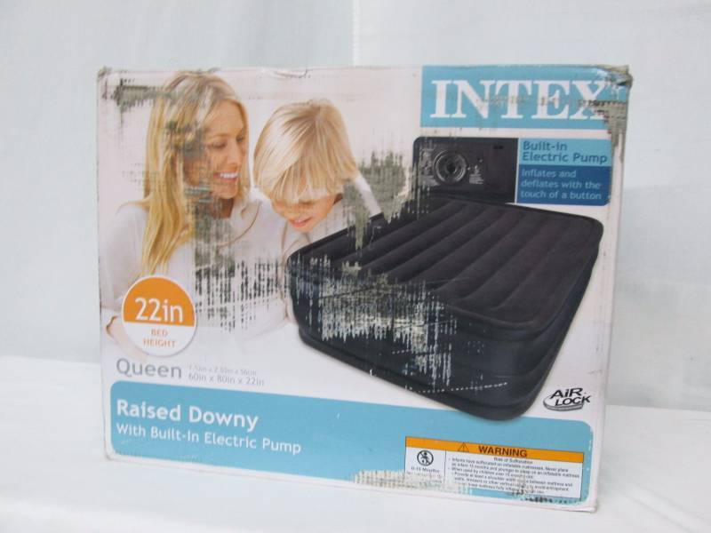 lot 46 image: Intex Queen Raised Airbed