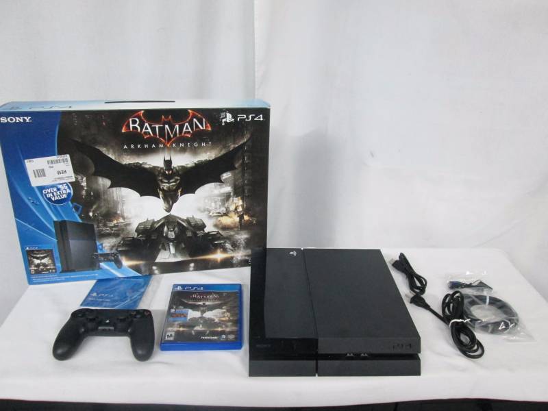 lot 9 image: Sony PS4 500GB Hardware with Batman Arkham Knight