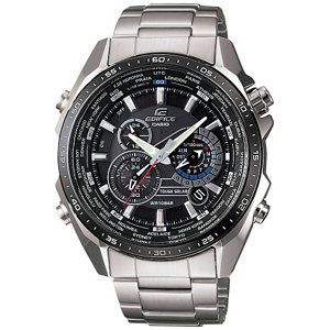 lot 23 image: Casio Mens Edifice Solar Chronograph Watch