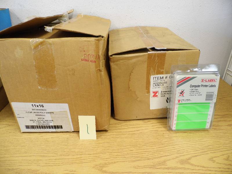 Computer Labels and Poly Sheets