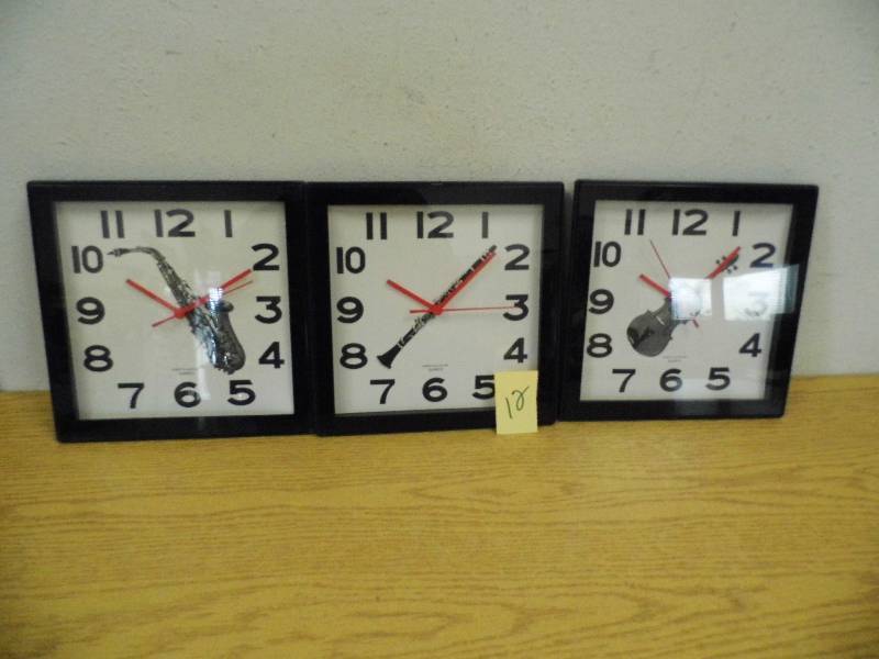 3 New Clocks