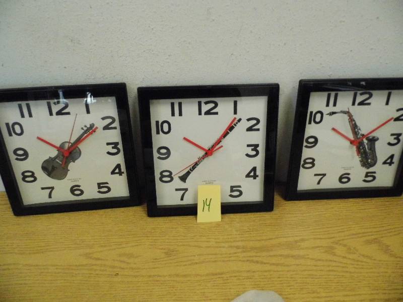 3 New Clocks