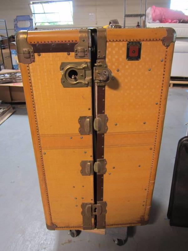 Antique Wheary Trunk