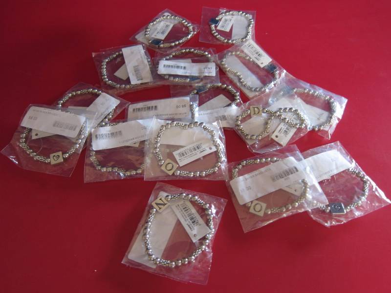 Assorted Initial Bracelets