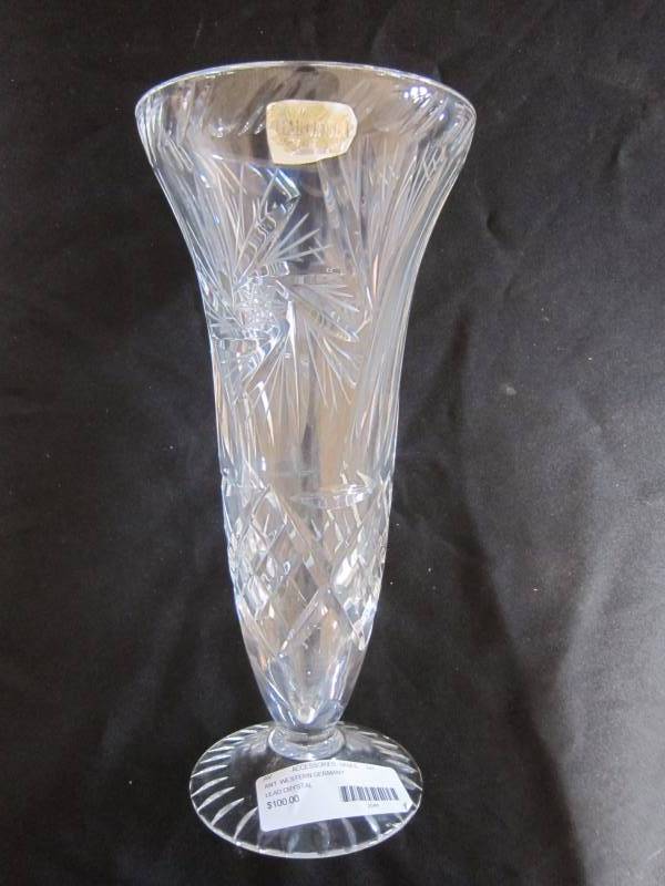Lead Crystal Vase