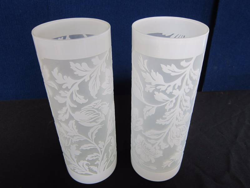 Damask Vases